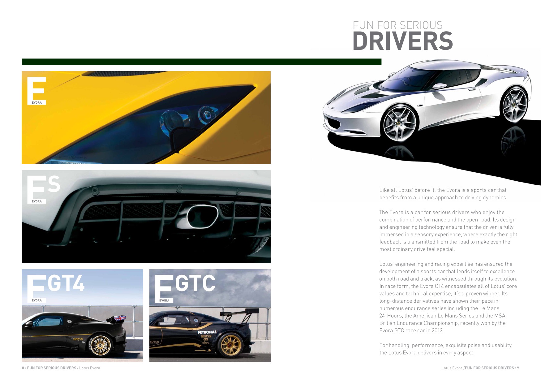 2013 Lotus Evora Brochure Page 2